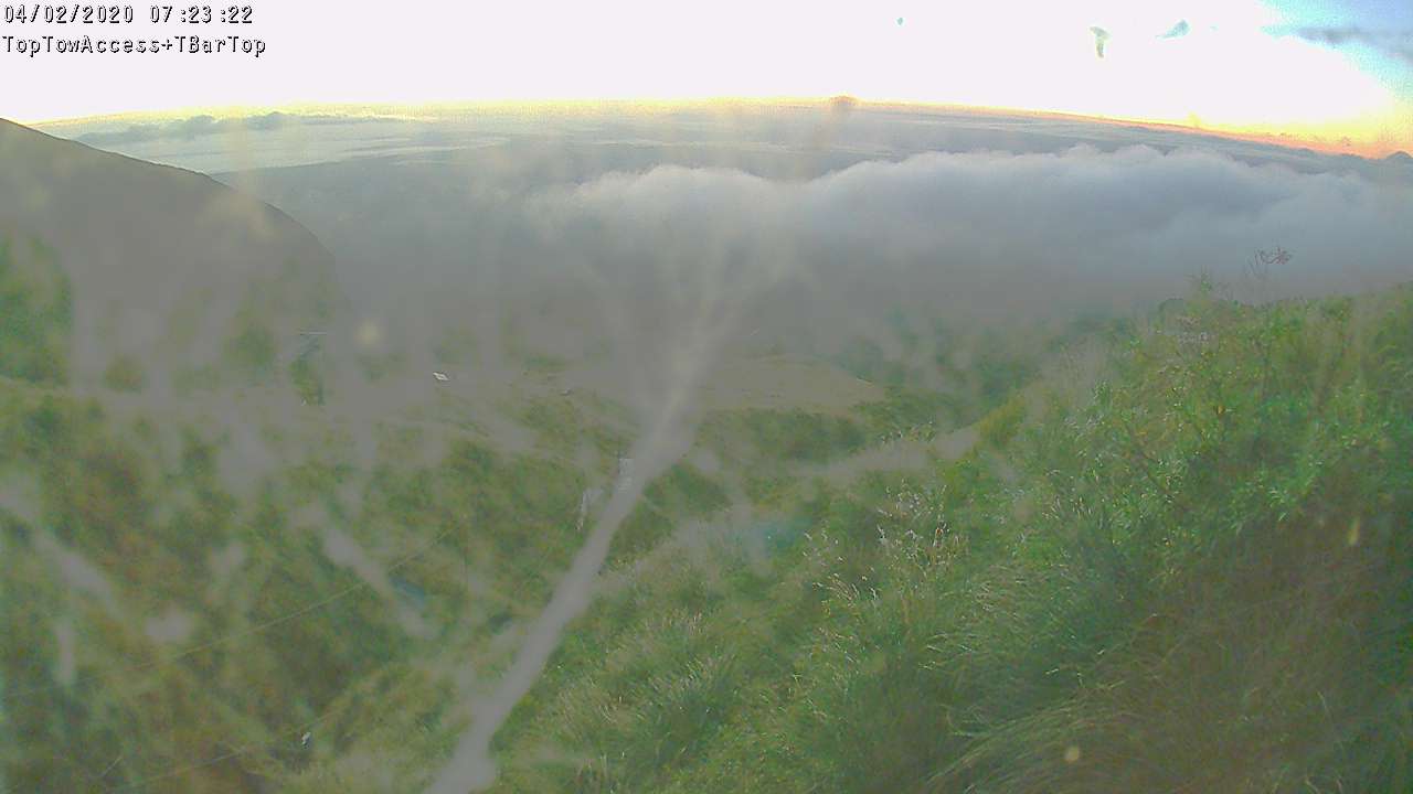 Access Tow towards the T-Bar, fixed lens camera