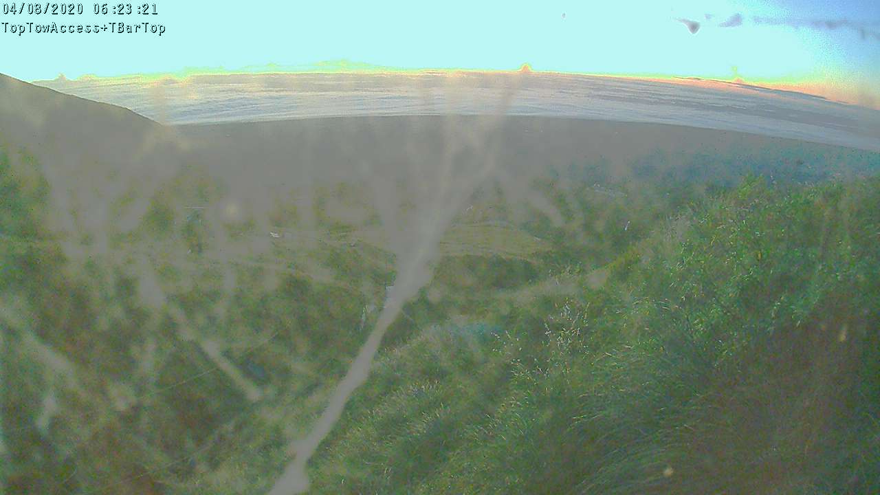 Access Tow towards the T-Bar, fixed lens camera