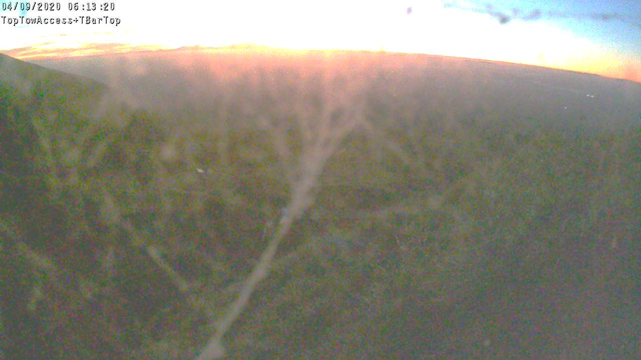 Access Tow towards the T-Bar, fixed lens camera