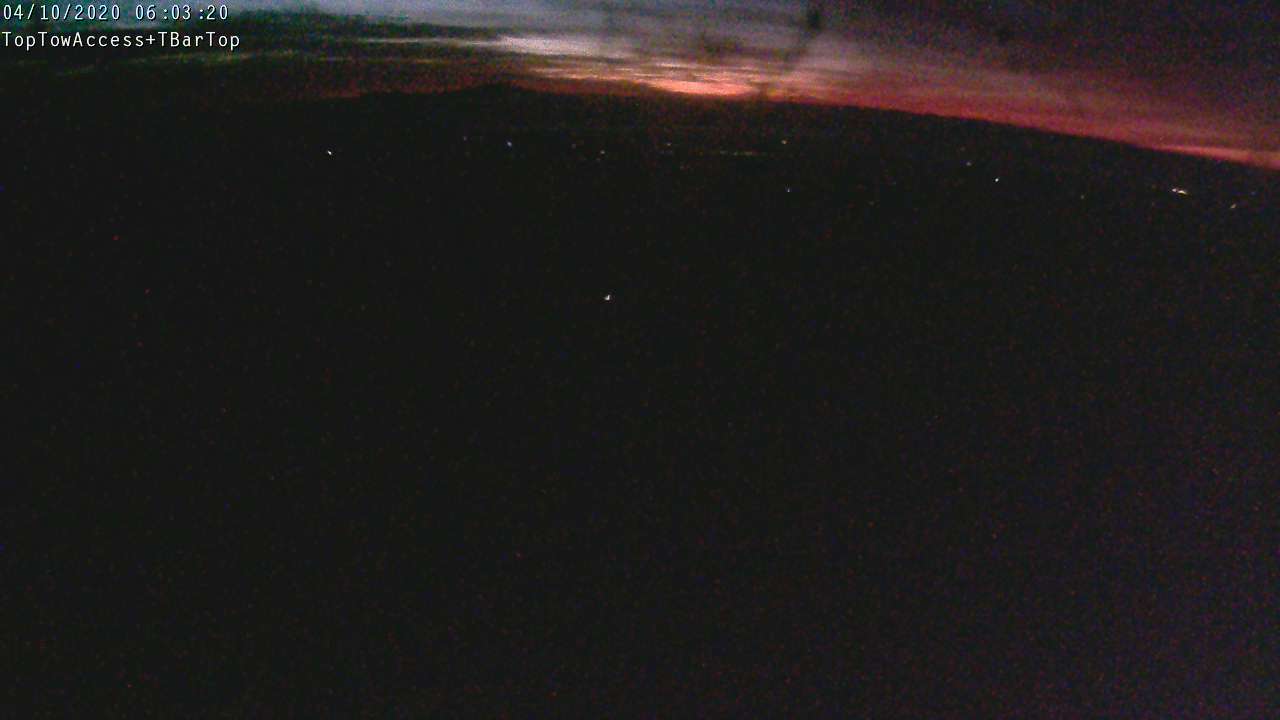 Access Tow towards the T-Bar, fixed lens camera