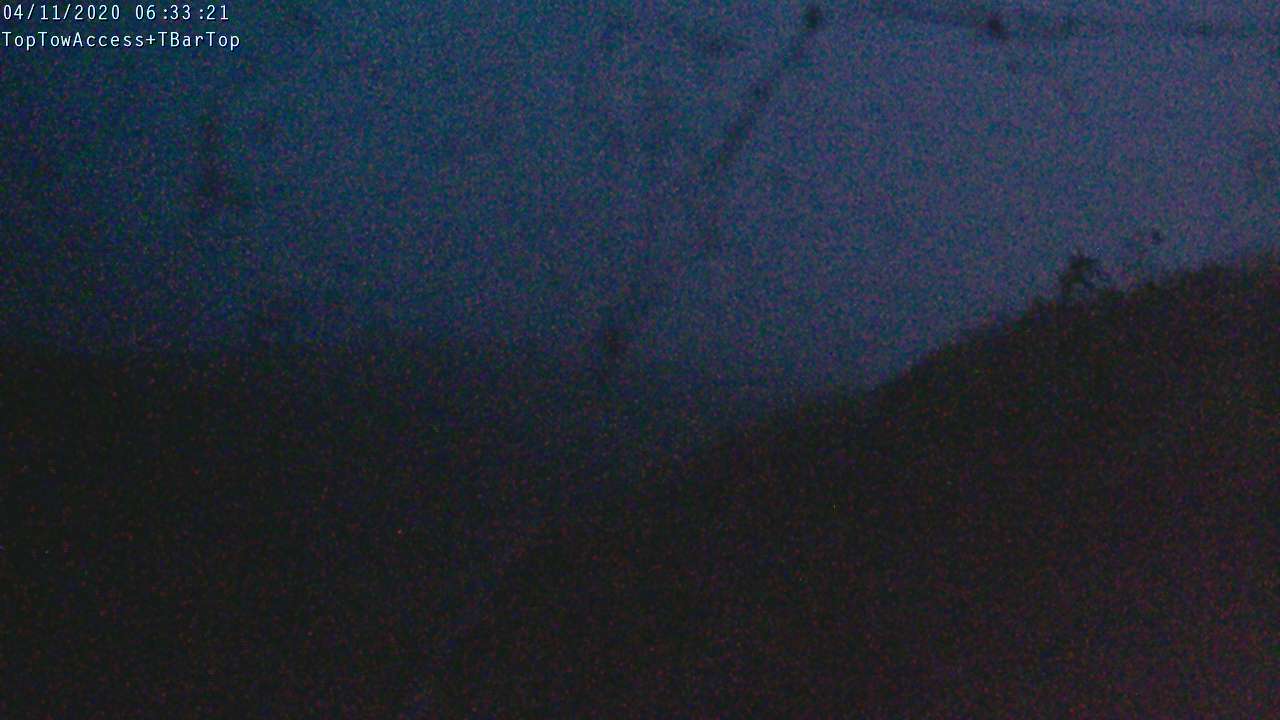 Access Tow towards the T-Bar, fixed lens camera