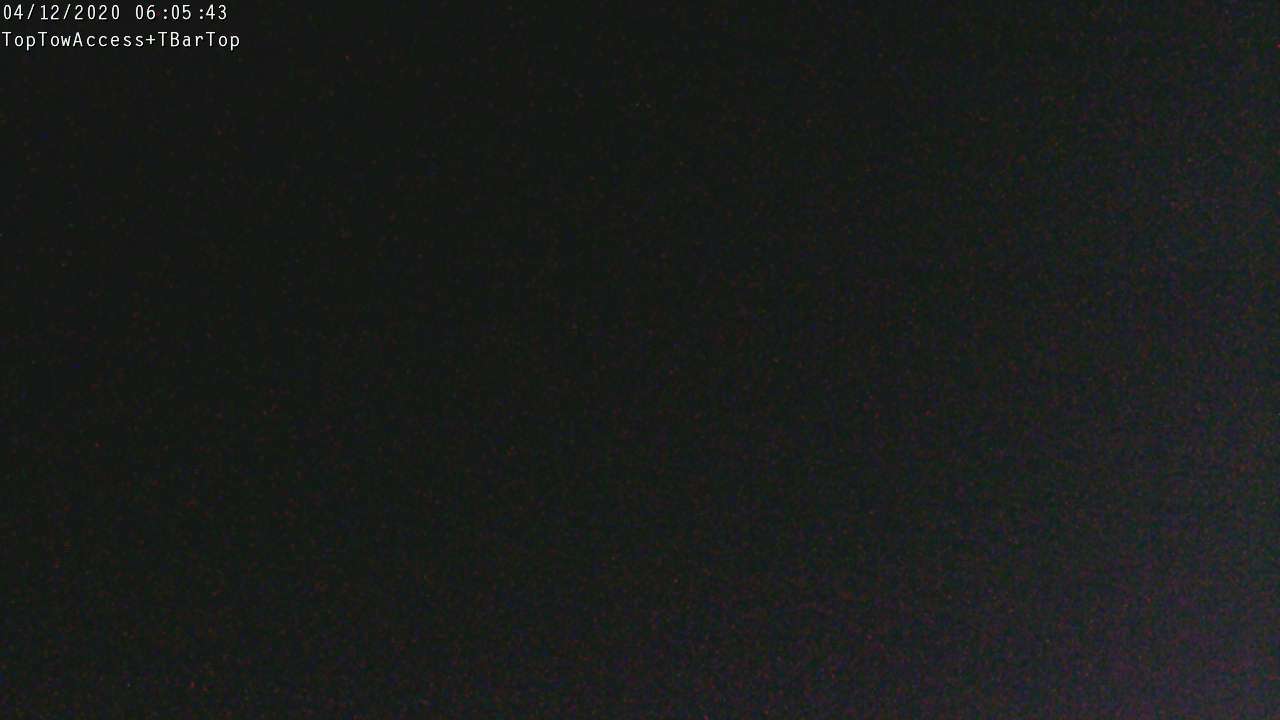 Access Tow towards the T-Bar, fixed lens camera