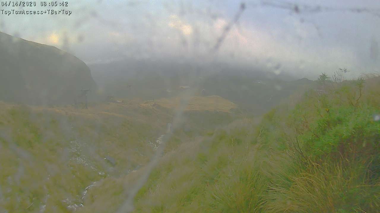 Access Tow towards the T-Bar, fixed lens camera