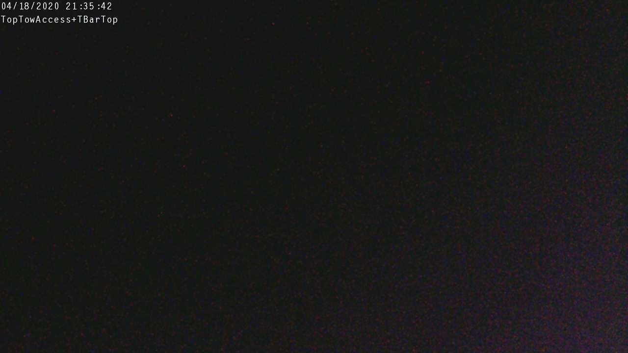 Access Tow towards the T-Bar, fixed lens camera