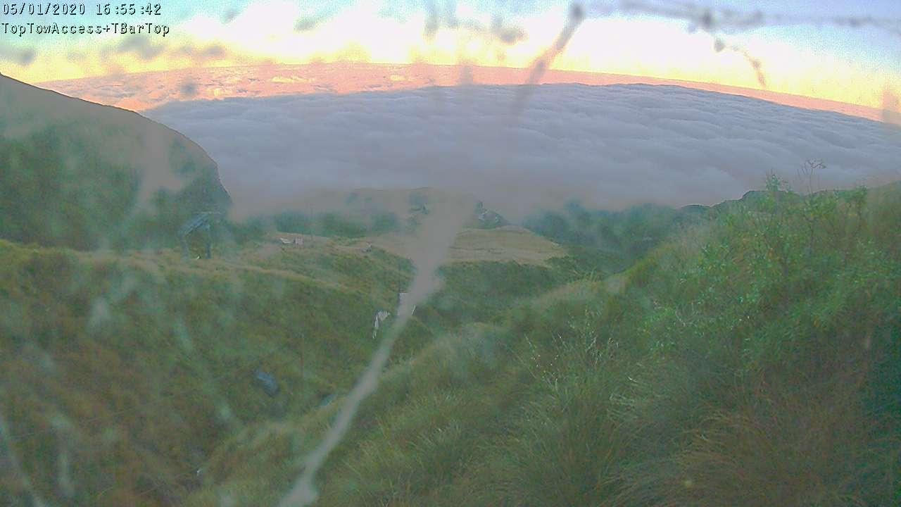 Access Tow towards the T-Bar, fixed lens camera