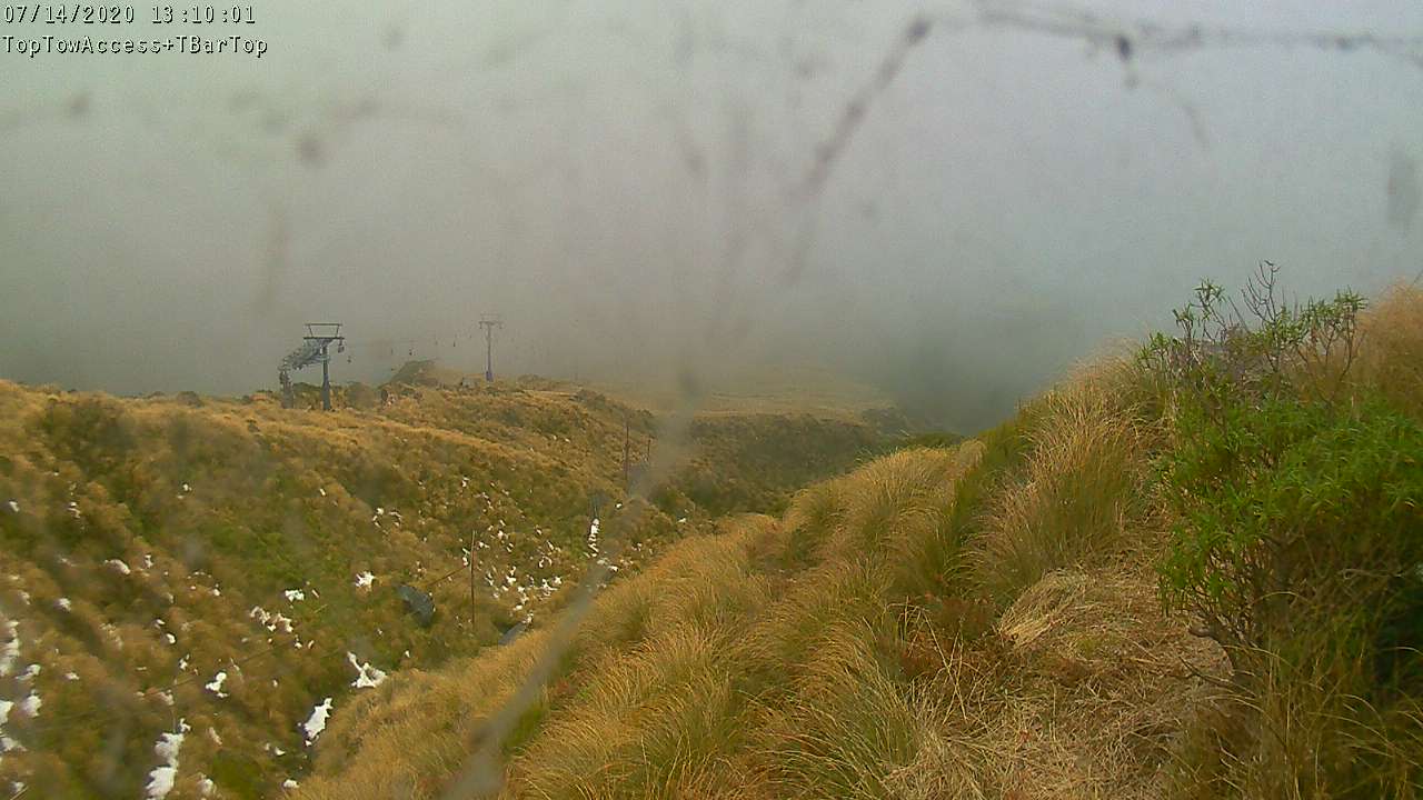 Access Tow towards the T-Bar, fixed lens camera