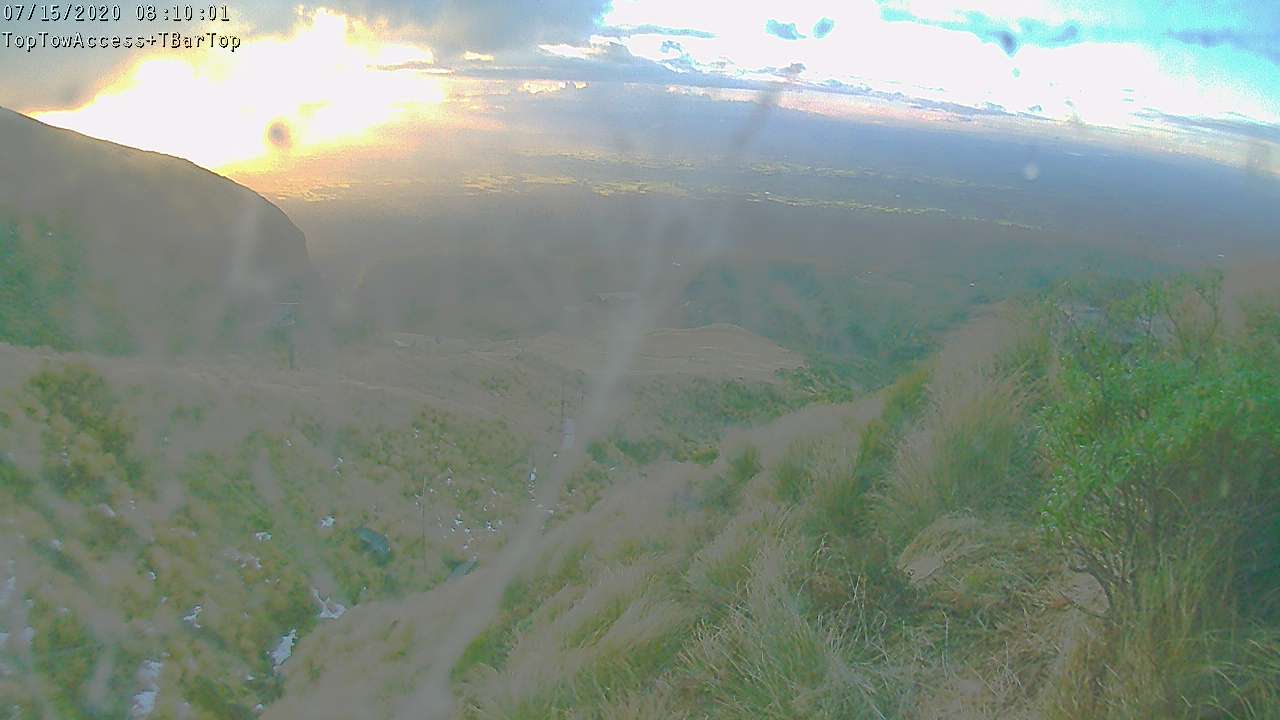 Access Tow towards the T-Bar, fixed lens camera