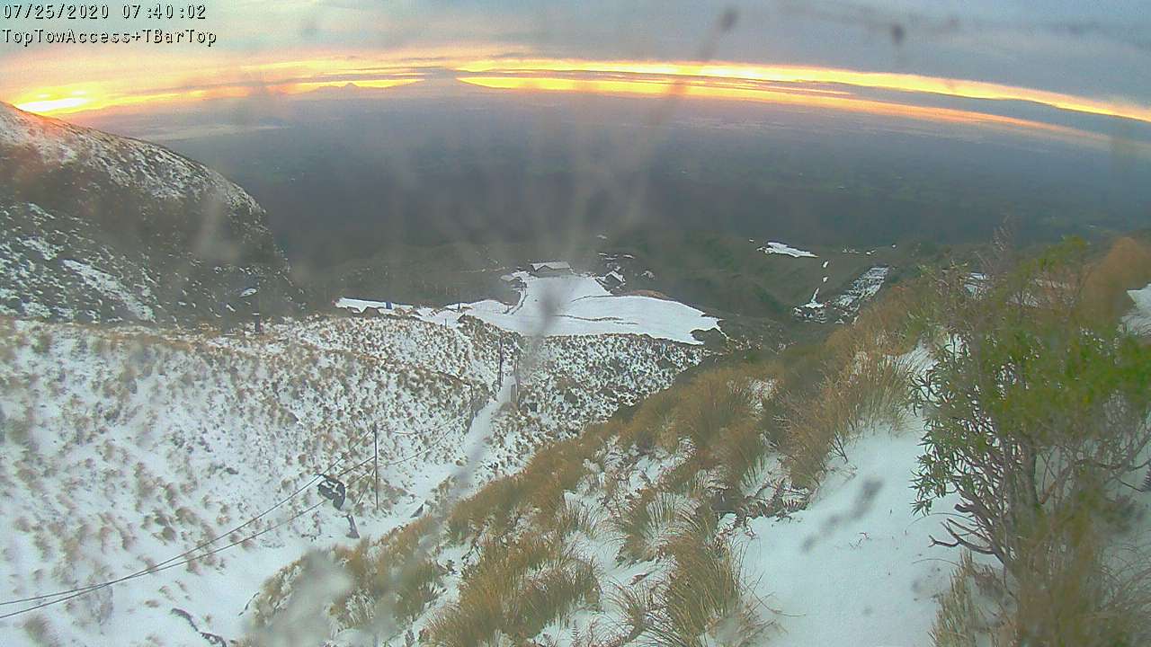 Access Tow towards the T-Bar, fixed lens camera