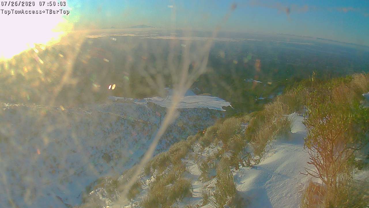Access Tow towards the T-Bar, fixed lens camera