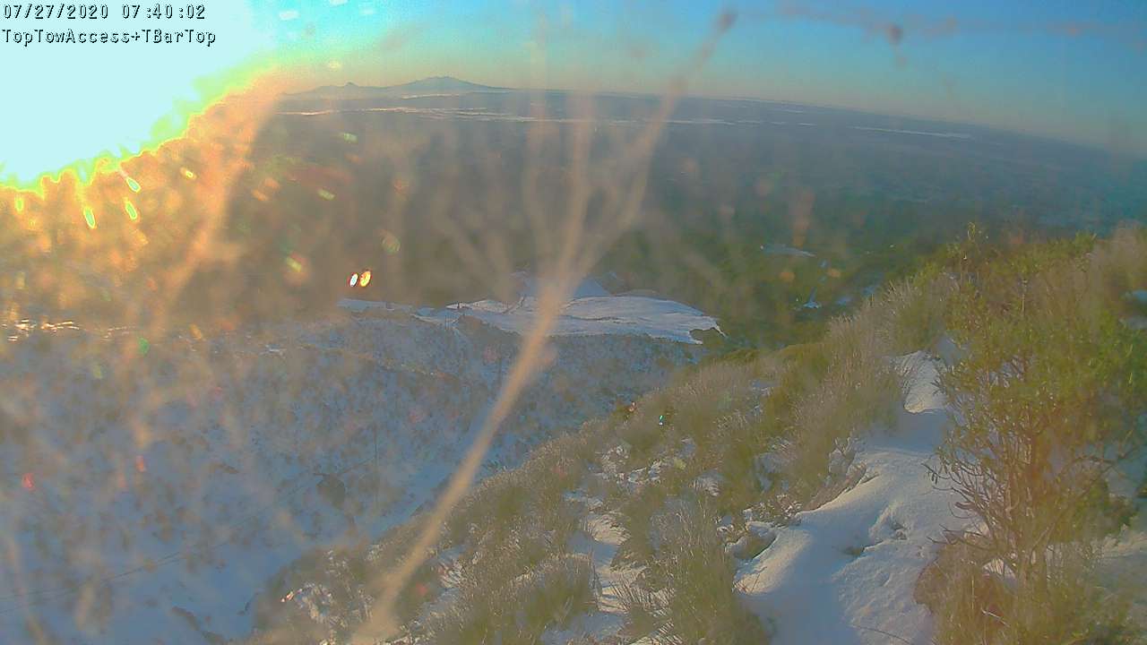 Access Tow towards the T-Bar, fixed lens camera