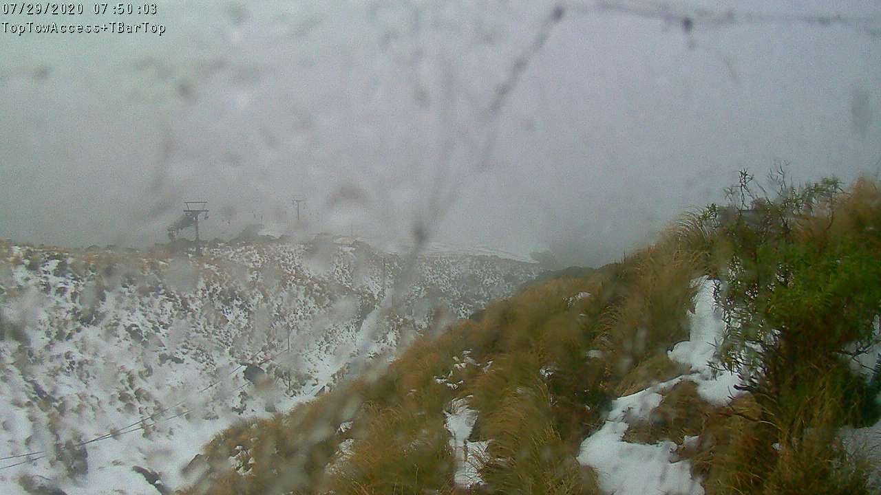 Access Tow towards the T-Bar, fixed lens camera