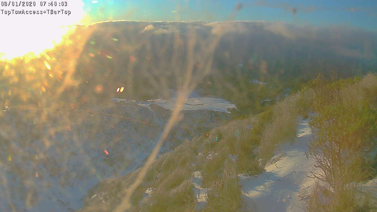 Access Tow towards the T-Bar, fixed lens camera