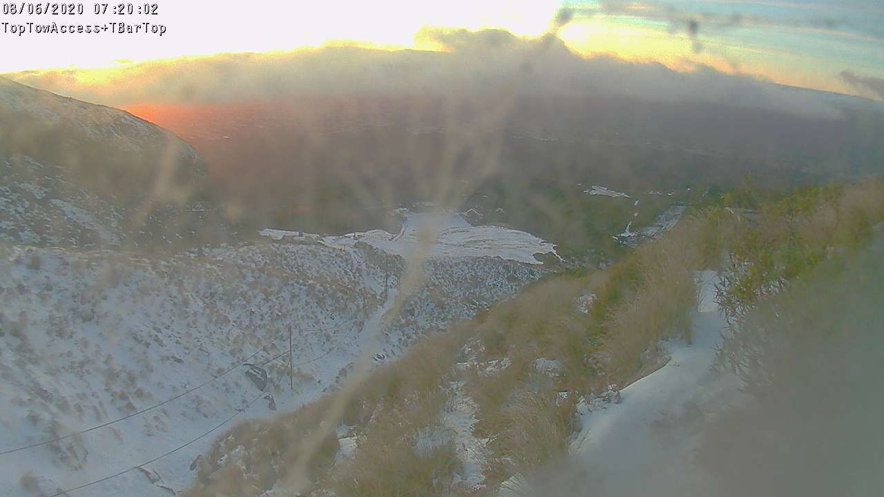 Access Tow towards the T-Bar, fixed lens camera