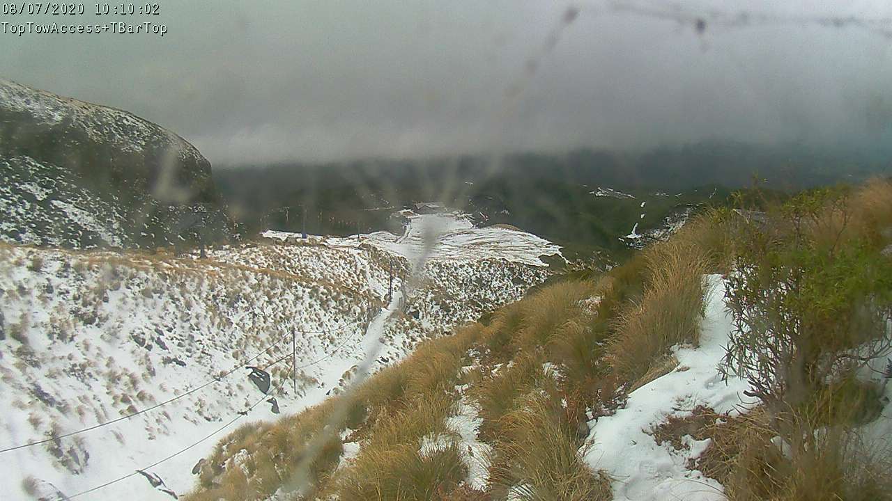 Access Tow towards the T-Bar, fixed lens camera